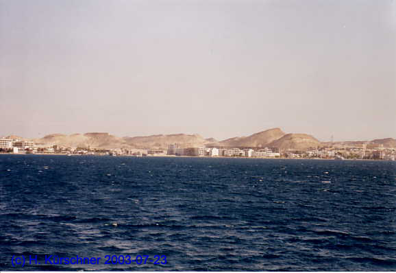 K&uuml;ste vor Hurghada